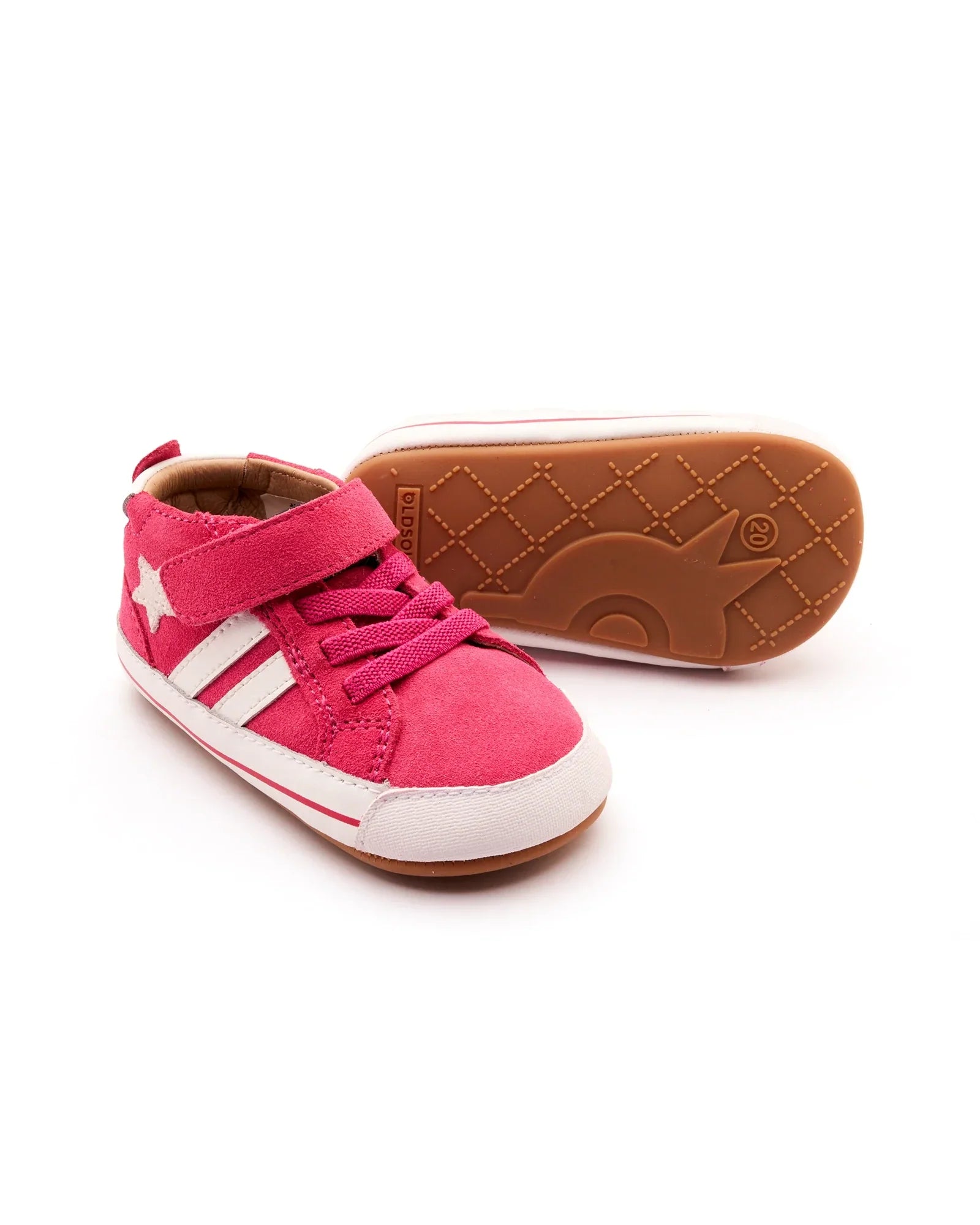 Spruce Bub Suede- Hot Pink