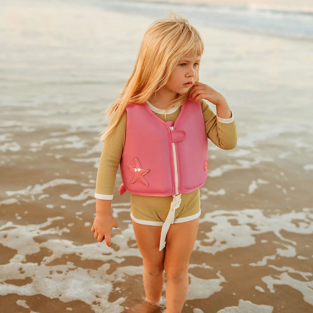 Swim Vest Ocean Treasure Rose