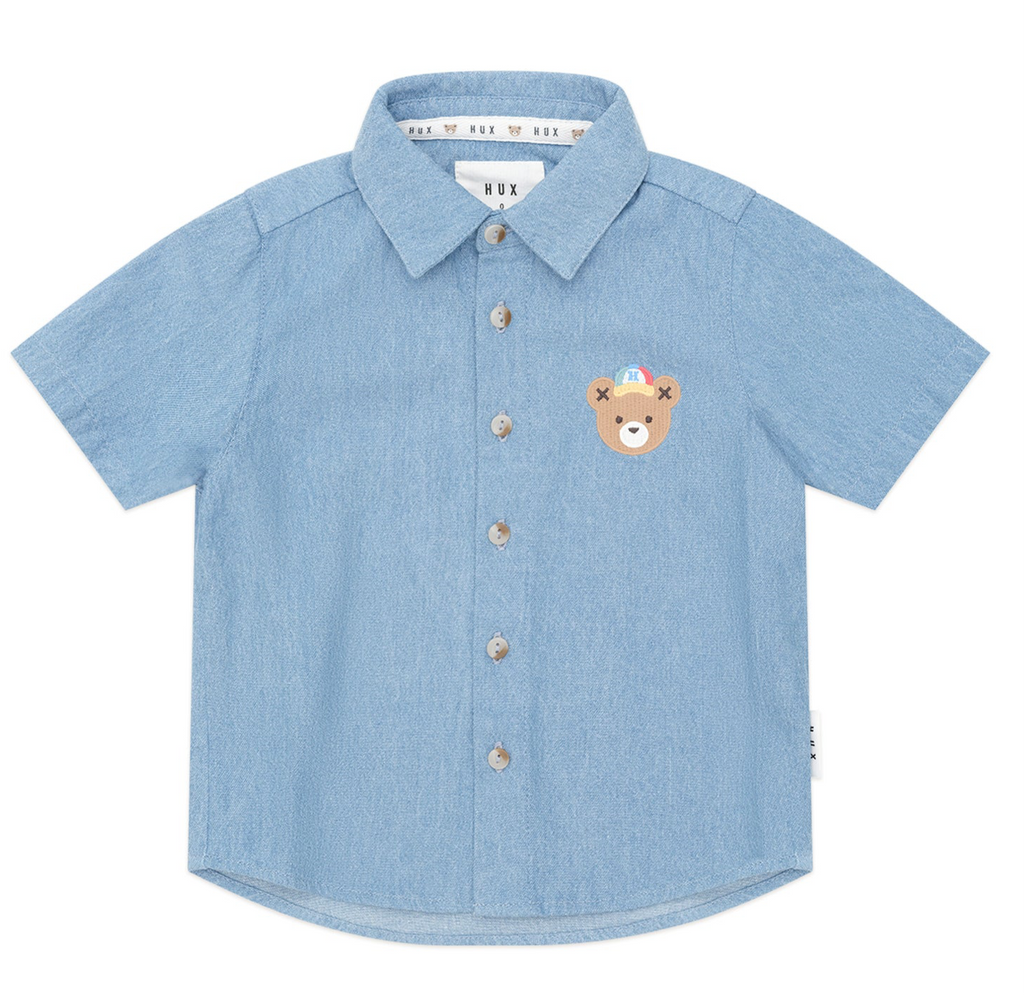 Chambray Hux Short Sleeve Shirt
