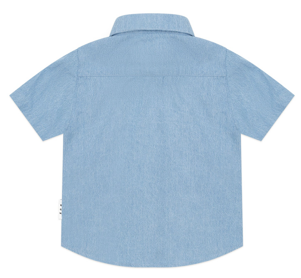 Chambray Hux Short Sleeve Shirt
