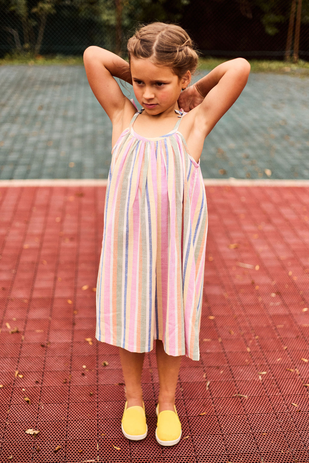 Bayadere Strap Dress