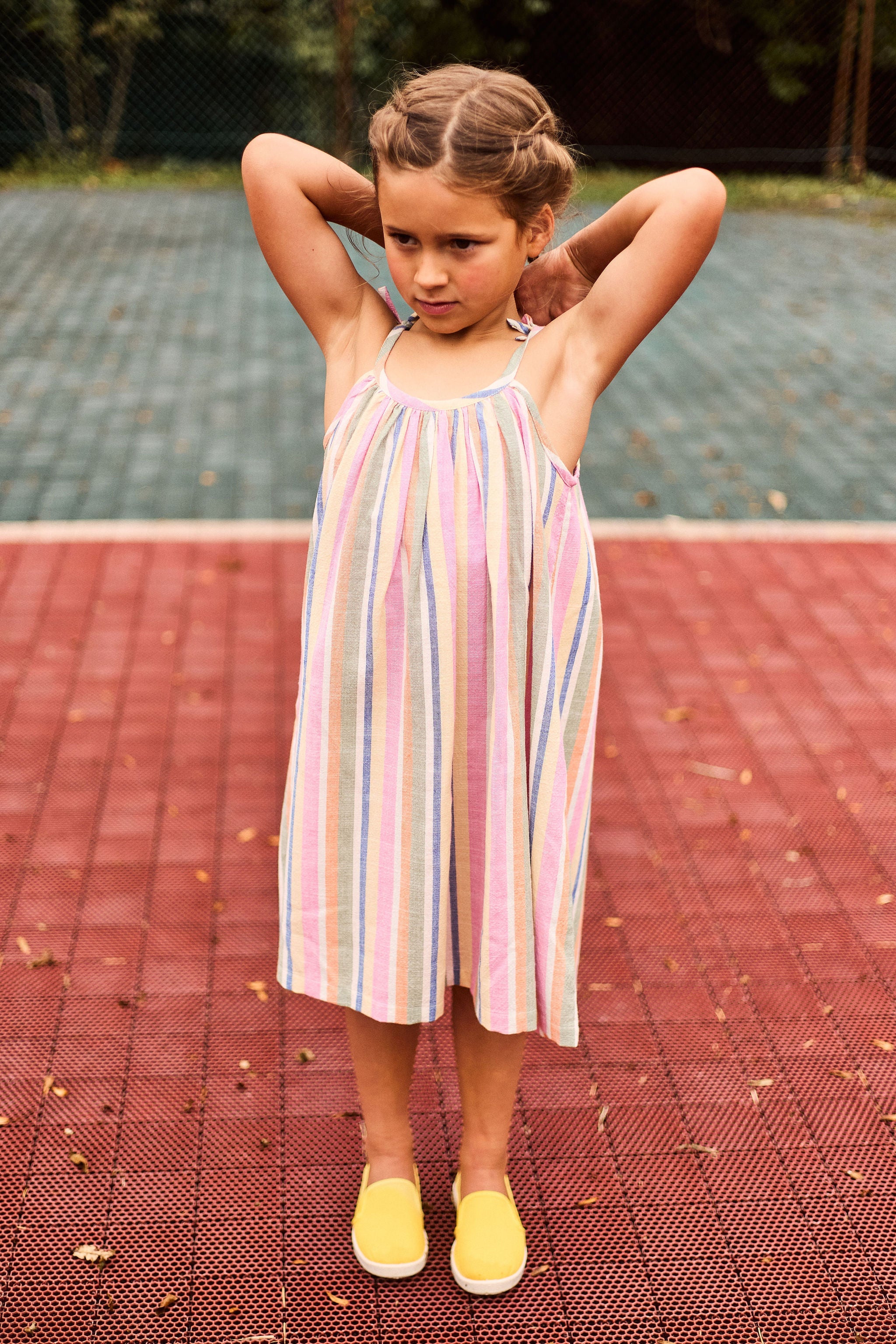 Bayadere Strap Dress