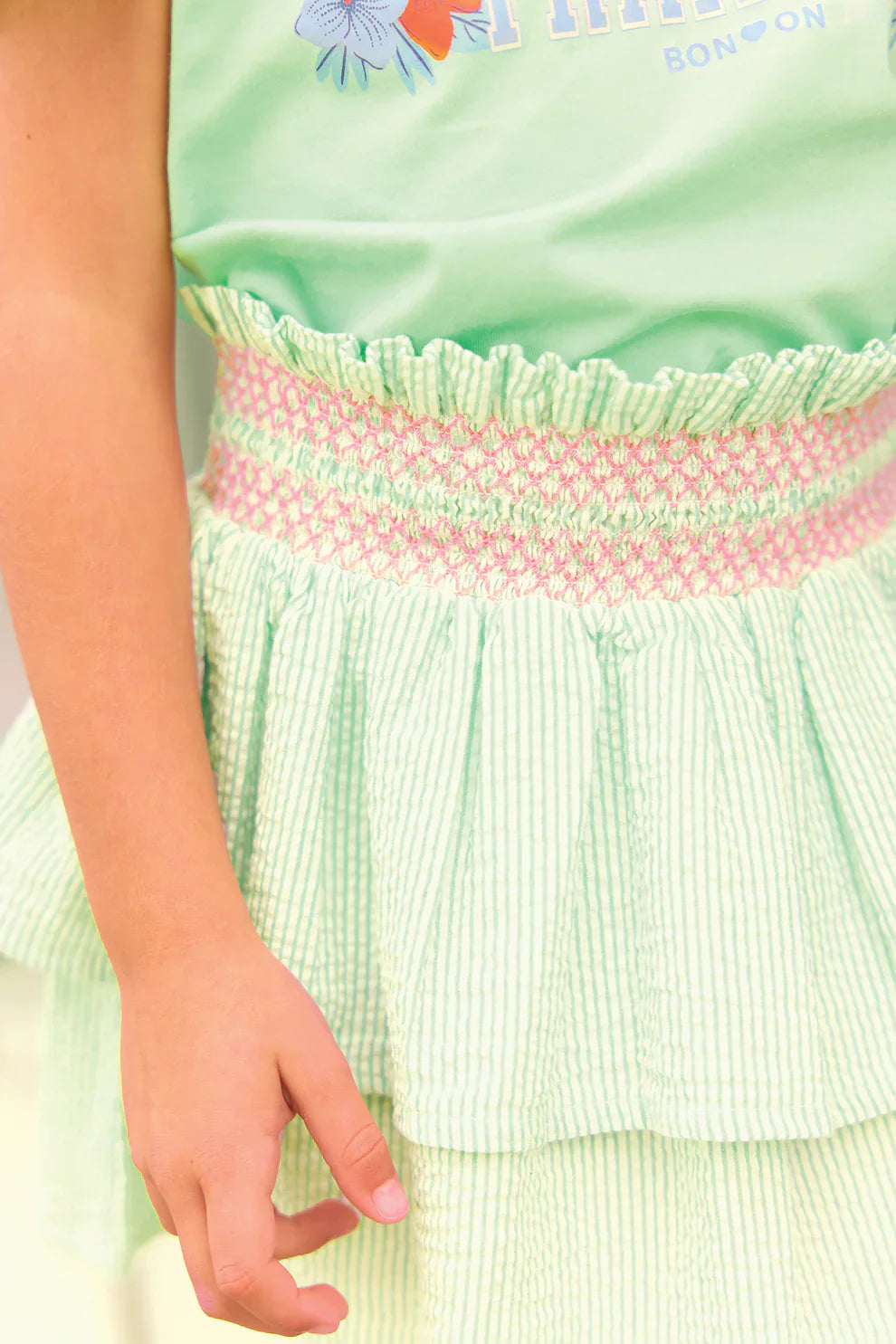 Bali Skirt in Mint in Water