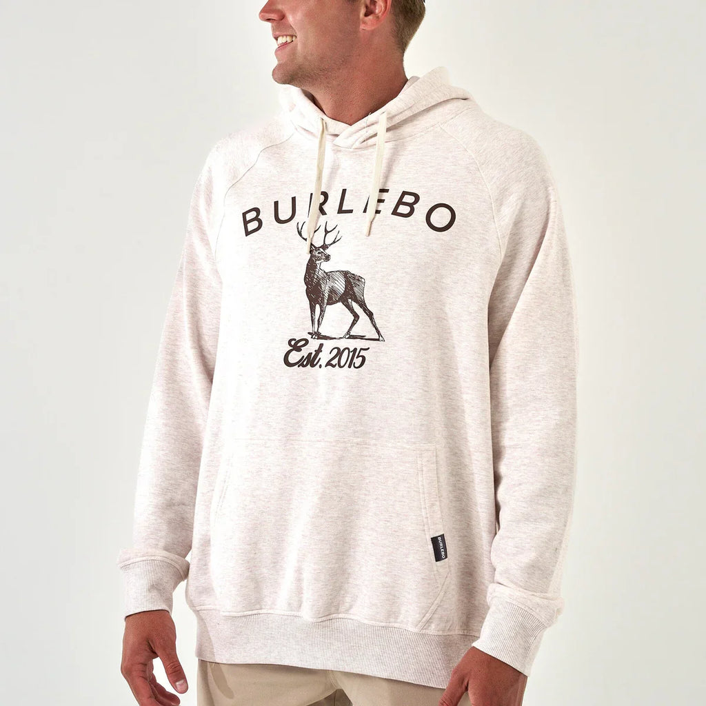 Burlebo Whitetail Deer Fleece Hoodie