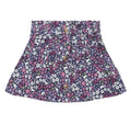 Midnight Flower Garden Cord Skirt