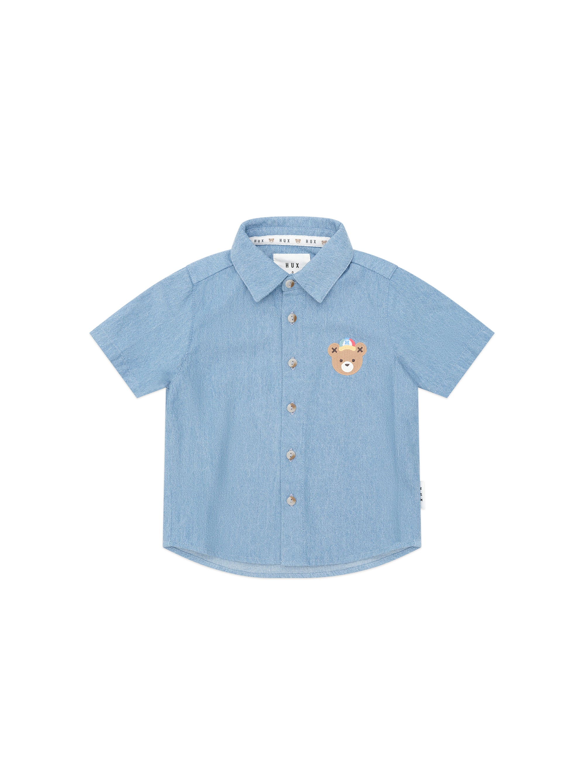 Chambray Hux Short Sleeve Shirt