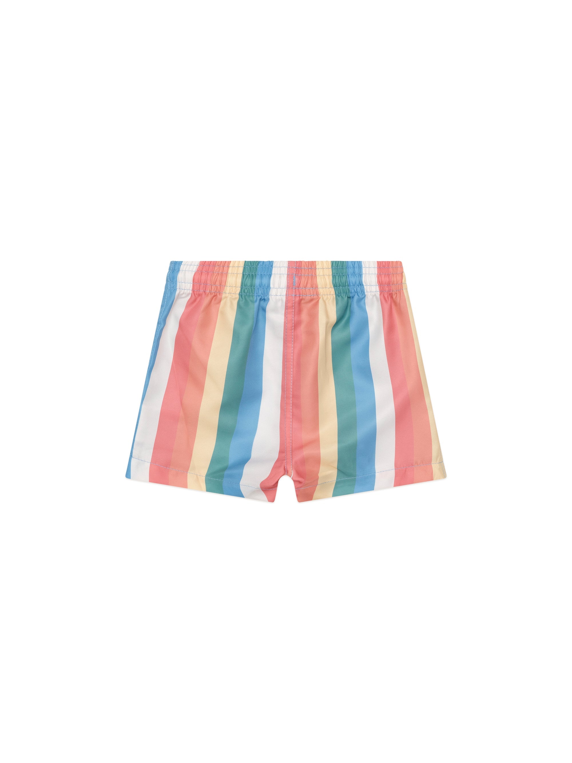 Rainbow Strip Swim Short