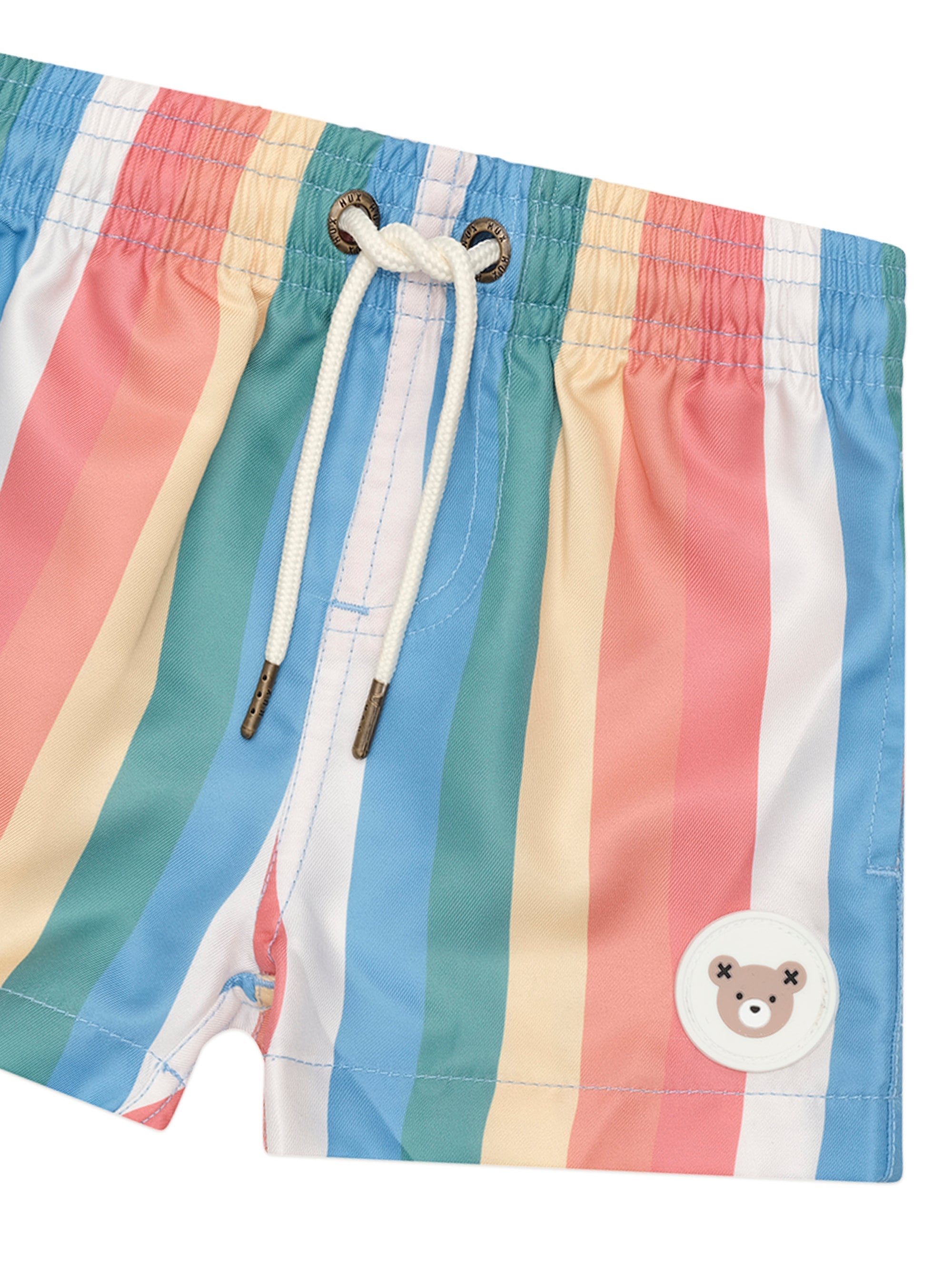 Rainbow Strip Swim Short