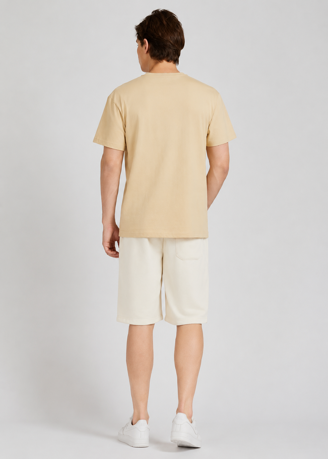 Men's Casual Plain Drawstring Letter Shorts with Patch Pockets  Loose Fit Cotton Blend Summer Shorts