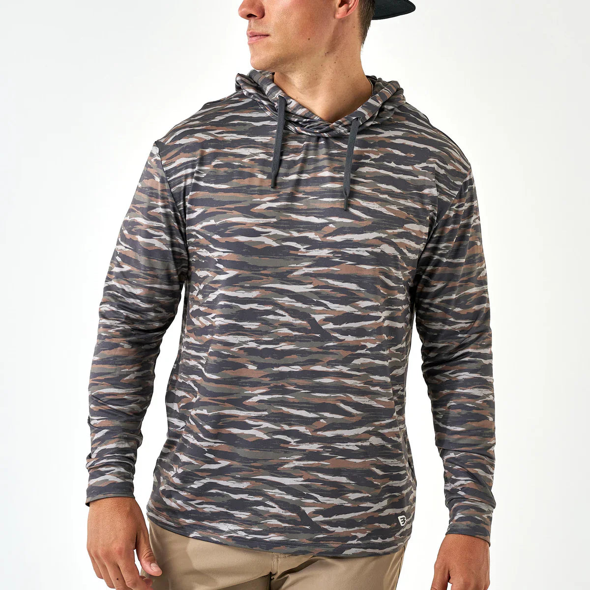Burlebo Performance Hoodie - Tiger Stripe