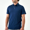 Burlebo Performance Polo - Heather Navy