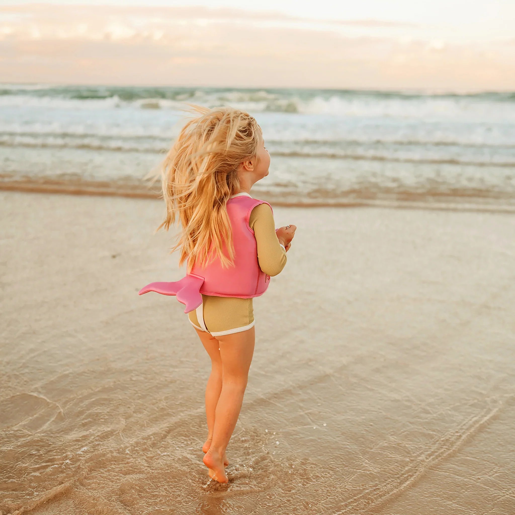 Swim Vest Ocean Treasure Rose
