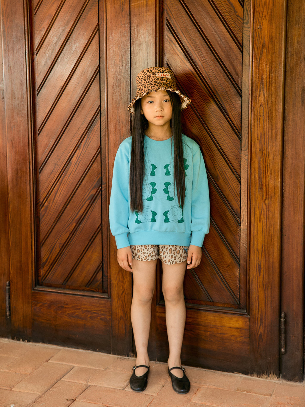 Animal Print Smock Short