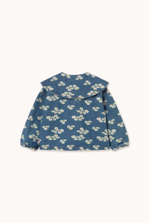 Blossoms Denim Shirt