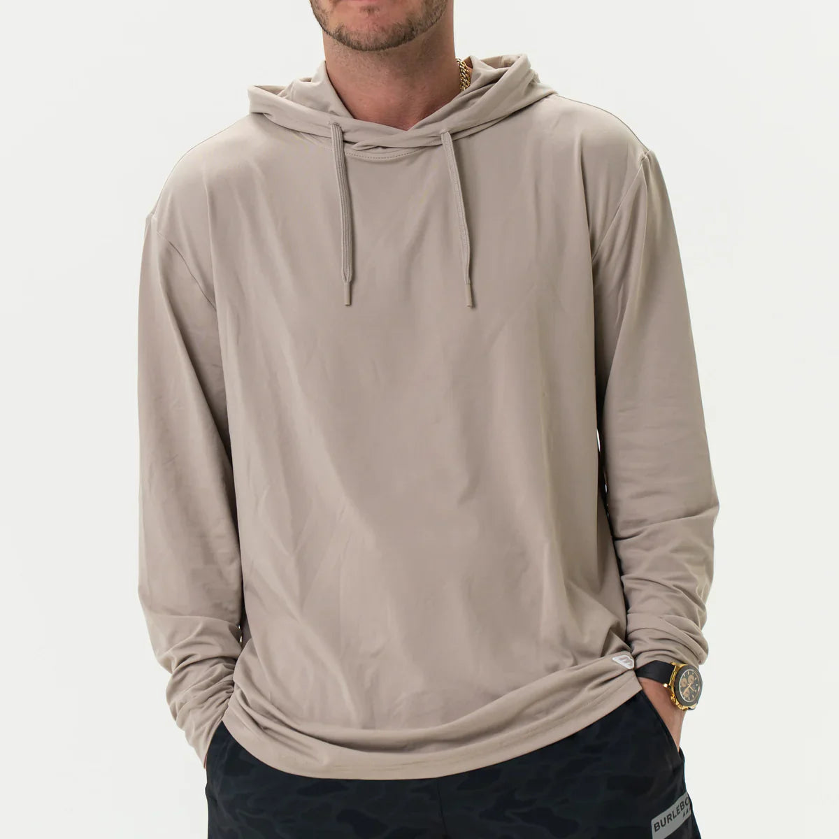 Burlebo Performance Hoodie - Sandstone