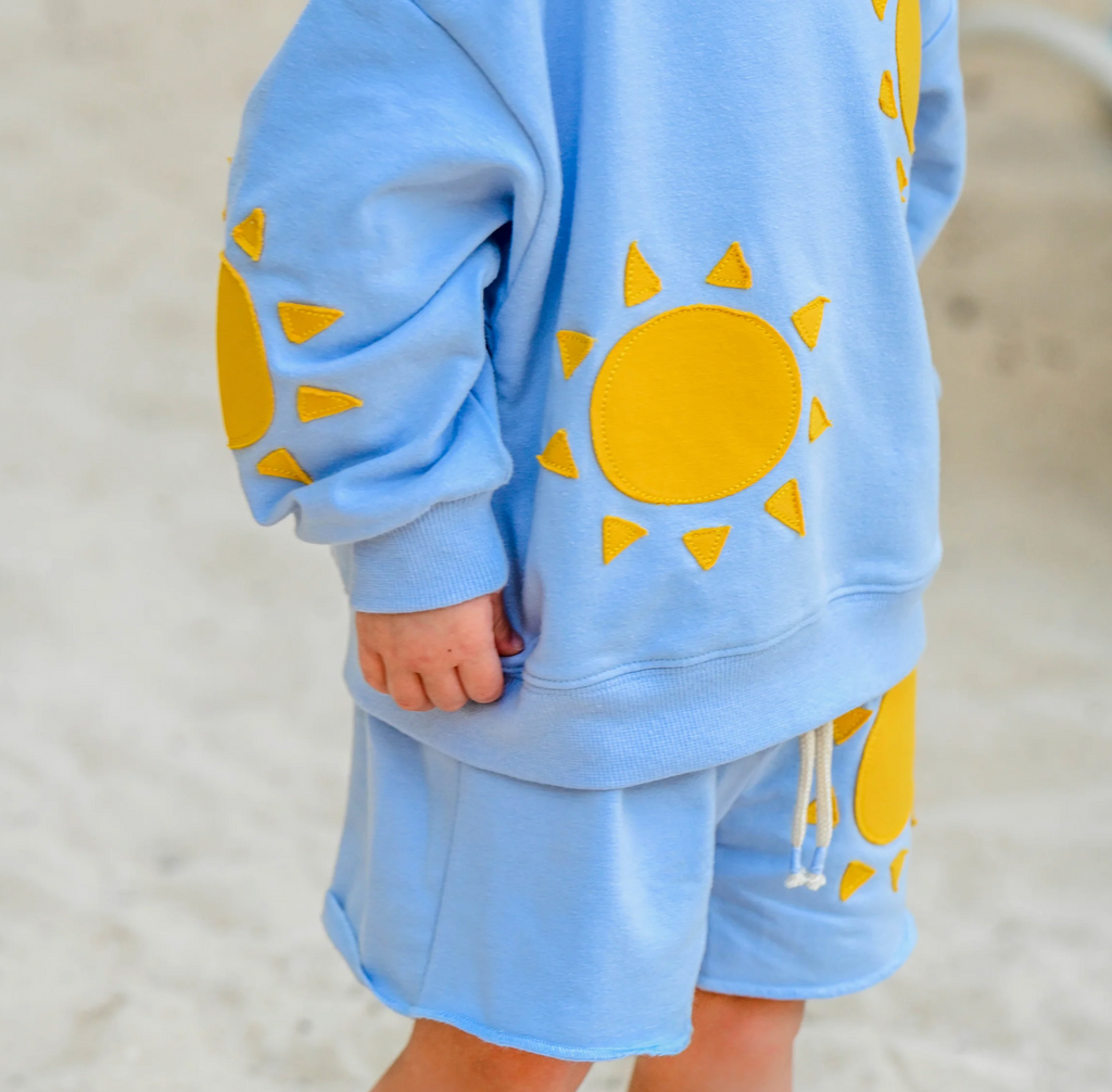 Charlie Roll-Edge Shorts Sun- Periwinkle