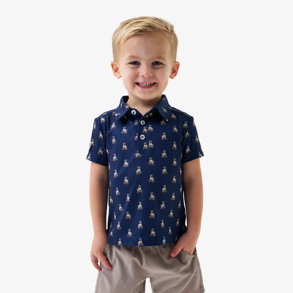 Burlebo Youth Polo - Skate Dog