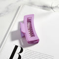 Purple Jaw Hair Clip