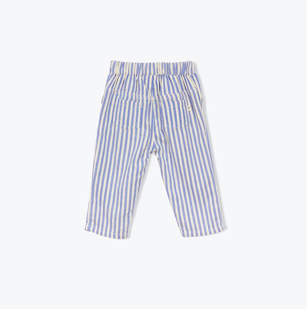 Baby Striped Pants Cobalt