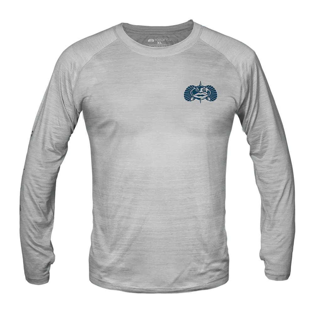 Toadfish Technical Long Sleeve Grey
