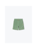 Rustic Cotton Bermuda Shorts Khaki