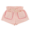 Cabana Ric Rac Libby Pocket Shorts- Faded Pink